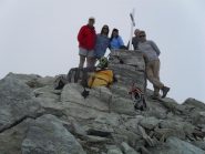 finalmente autoscatto in vetta....