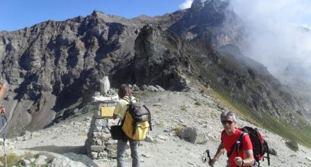 l'arrivo al colle Vessona...