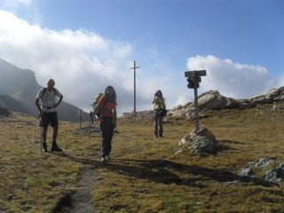 l'arrivo al colle Salve'....