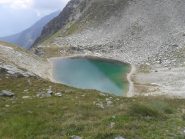 il laghetto vicino al bivacco Rosaire Clermont..