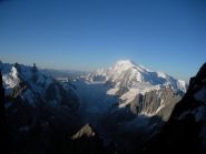 panorama sulla vetta del Bianco