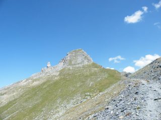 la vetta dal passo vallaccia