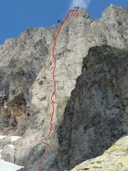 tracciato della via