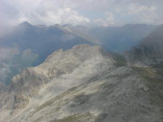 dalla cima, cresta ghirardi