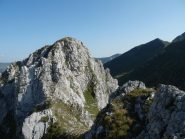 Cima centrale del bec Matlas vista dalla Cima Ovest