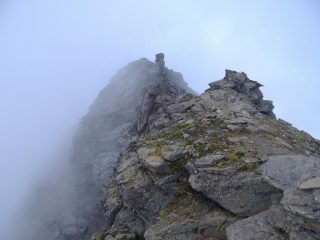Cima ovest dalla cima Est