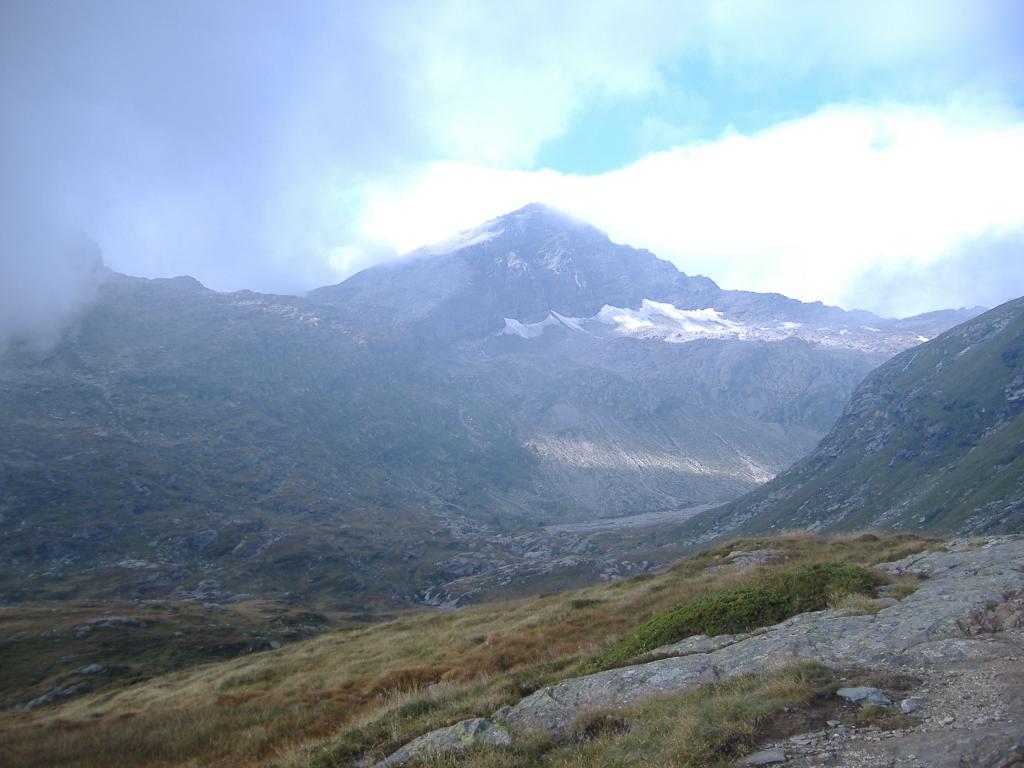 Piz Muccia, nella nebbia