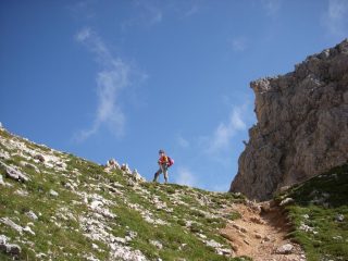avvicinamento alla ferrata