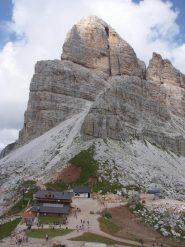 rifugio Averau, dalla discesa dal Nuvolau