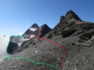 Percorso dal Passo di Novalesa