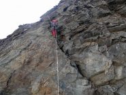 Corda fissa al Col Chamois