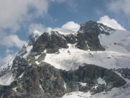 Dal Rif. Teodulo vista sui  Breithorn