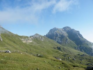 la forcella de Putia appena percorsa