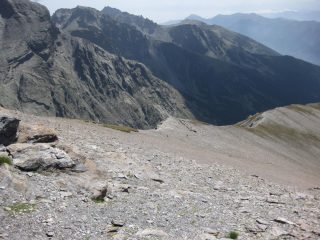la dorsale di salita