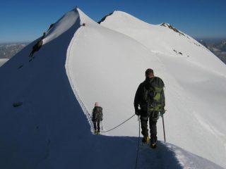 Cresta verso la vetta