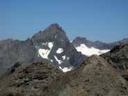 Sullo sfondo Bessanese e Piccola Ciamarella.