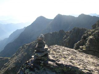 L'ometto costruito sulla punta