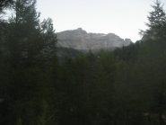 cima delle Piodelle, Helsenhorn, Boccareccio (al centro in alto), fotografati al ritorno all'uscita dall'alpe Veglia
