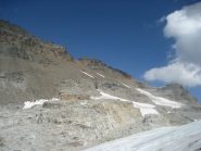 sull'Helsegletscher, sotto la basionata dell'Helsenhorn