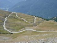 la salita verso il col basset