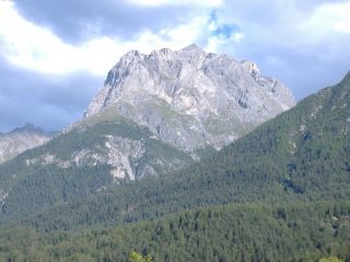 Piz lischana visto da scuol