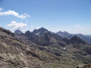 dal Colle Pagarì verso la Francia
