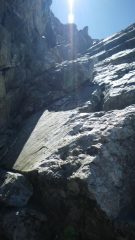 Prima rampa in controluce...