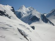 il pendio di salita finale