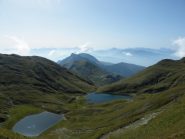 i laghi visti dalla cresta