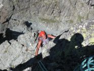 muretto dopo il tiro di 30 m.