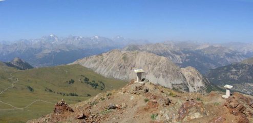 vista sul delfinato dalla punta