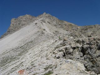 Cresta in discesa