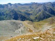 Vallone di Traversagn con Rocca La Marchisa a sinistra