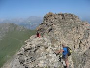 La bella cresta dal Fr.Pelouxe al Pelvo