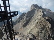 Dalla croce, vista sull'Argentera