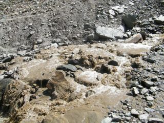 torrente glaciale del gh.della losa,gran fusione