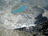 lago serrù dalla cima d'oin