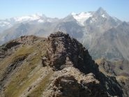 Il Gran Paradiso e la Grivola visti dalla via ferrata