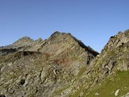 cresta dal colle Chasten al Voghel