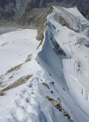 ultimo tratto di cresta in discesa