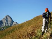 Partenza! Sullo sfondo il Chersogno