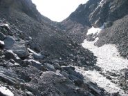 Ultimo tratto di salita al Col Fussy