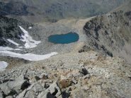 Versante di discesa, visto dall'alto