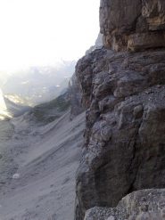 pezzo di sentiero attrezzato