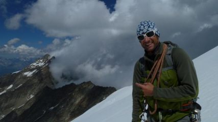 la cresta vista dalla cima