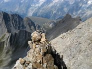 Verso Testa Bernarda dalla vetta.