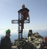la croce di vetta del dado