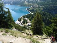 sentiero che va al Fedaia