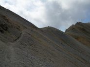 il tratto finale verso il Colle dell'Argentera