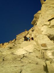 Due tiri su bella roccia